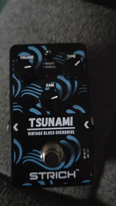Strich tsunami blues overdrive effects pedal, View more
