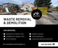 Waste Removal & Demolition services