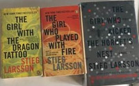 Stieg Larsson 3 Book Set-Millennium Trilogy-The Girl with Dragon