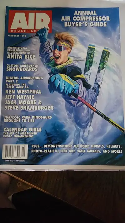 Airbrush Action Magazine February 1998, View more