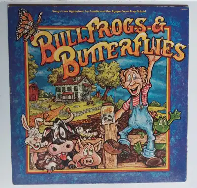 Candle and Agape Force Prep School* – Bullfrogs & Butterflies Candle (3) - Bullfrogs & Butterflies a...