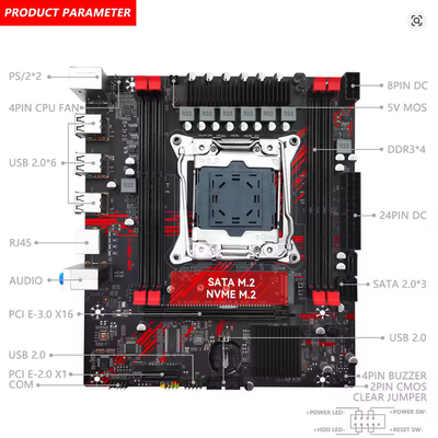 Kit Combo Machinist X99 – Xeon E5-2666 v3 (10 Cores) – 32GB RAM, View more