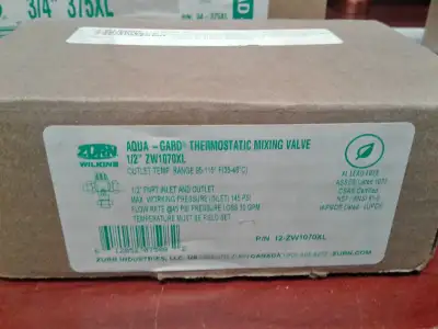 robinet mitigeur thermostatique Zurn Wilkins 1/2'' ZW1070XL, View more