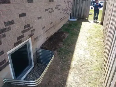 EGRESS BASEMENT WINDOW INSTALLATION with TILT & TURN SECURY LOCK, View more