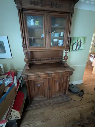 Antique hutch, View more