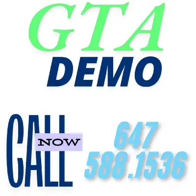 TURNKEY RESULTS - Safe and Efficient Removal of: Drywall Tiles Decks Ceilings Flooring Interior Trim...