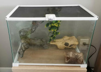 OiiBO 15 Gallon Disassambled Reptile Terrarium