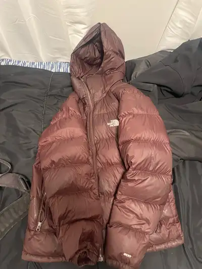 NORTHFACE 600 HOODED PUFFER JACKET, View more