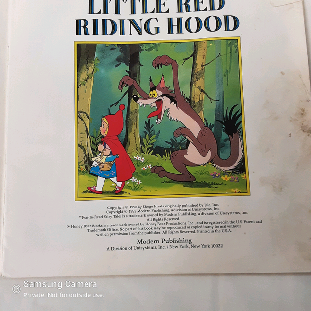 1992 Little Red Riding Hood, Japanime, Shogo Hirata  in Comics & Graphic Novels in Calgary - Image 5