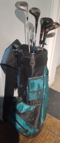 Golf Clubs with Bag (right handed)