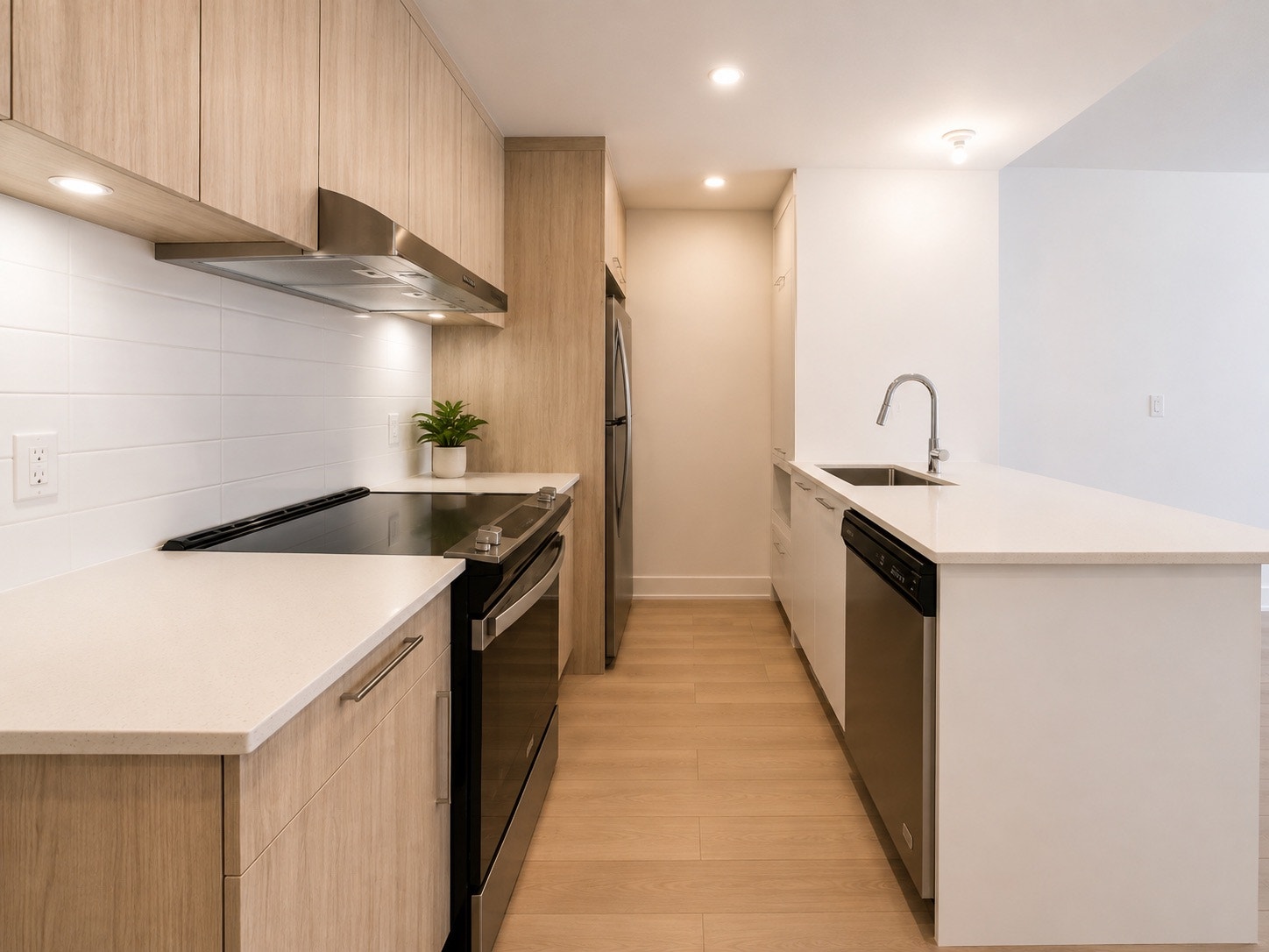 3½ Condo à louer Ahuntsic – 1 chambre | Parking intérieur + Gym — photo 2