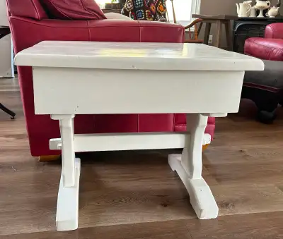 Wood end table, View more