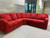 Beautiful Red sectional ! I can deliver  