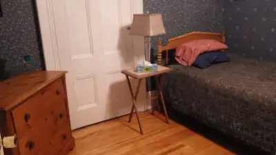 Available Now. Room to rent in my home. The home atmosphere is very quiet, clean. The room is furnis...