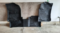 Thermoplastic floor mats for the Toyota Camry