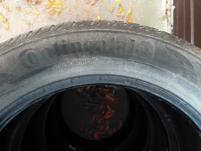 Continental ContiProContact tubeless tires from 2018 Buick Encore. All season tires were rotated wit...