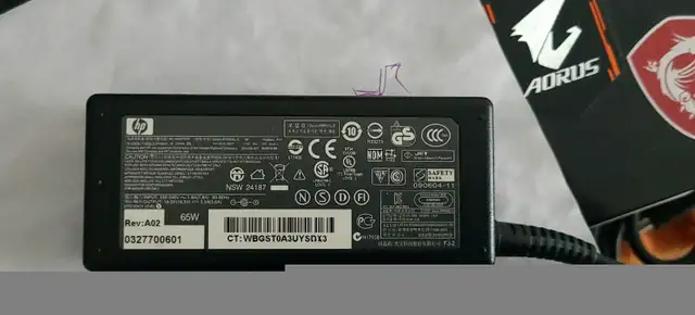 HP Laptop AC/DC Adapteur in Laptop Accessories in City of Montréal - Image 3