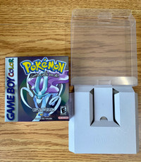 Pokémon Crystal Replacement box + Case (No Cartridge)