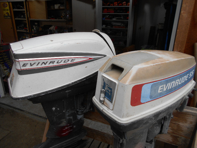 Evinrude LarkVI 40 HP , Outboard Evinrude 55 Johnson Marine Boat in Powerboats & Motorboats in 100 Mile House - Image 2
