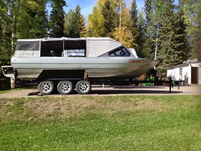 ***REDUCED**** One-owner aluminum jetboat, selling for health reasons. Custom-built by El-De Fabrica...