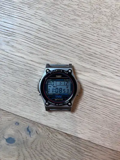 Vintage original Timex Atlantis 100 screwback, View more
