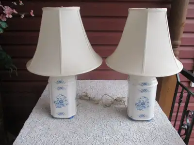 Beautiful Set of Living Room Lamps with Shades, View more