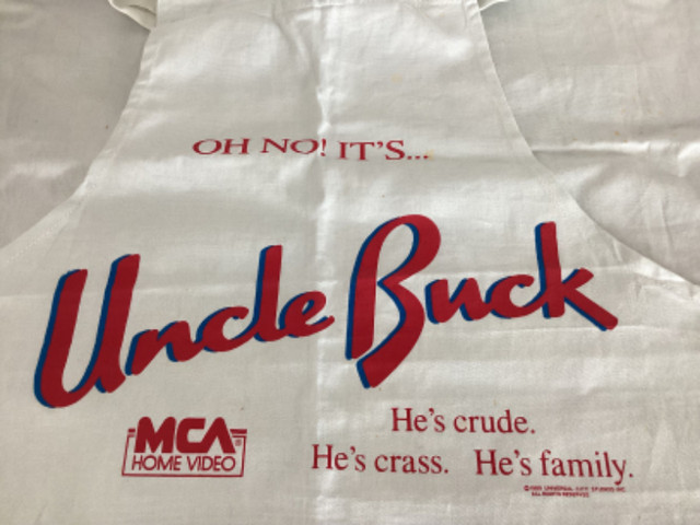 Uncle Buck ( John Candy )  BBQ Chef Apron in BBQs & Outdoor Cooking in Winnipeg - Image 2