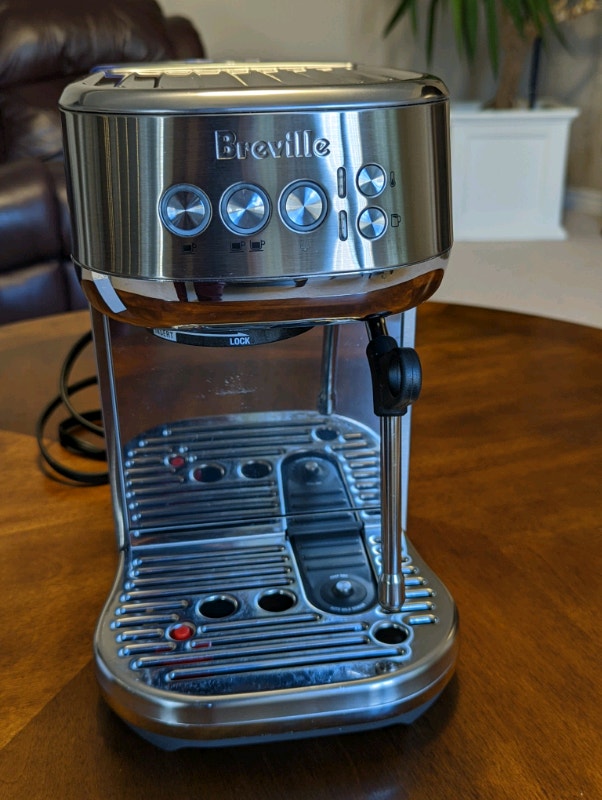 Breville Bambino Plus w/ Bottomless portafilter and funnel Coffee