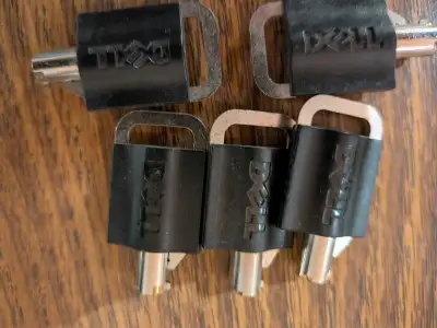 6 DELL Bezel/Faceplate Access Keys, View more
