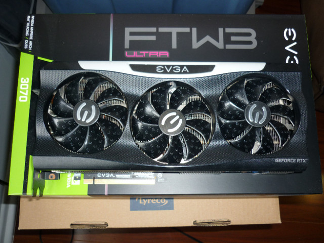 EVGA GeForce RTX 3070 FTW3 ULTRA GAMING" in System Components in City of Toronto
