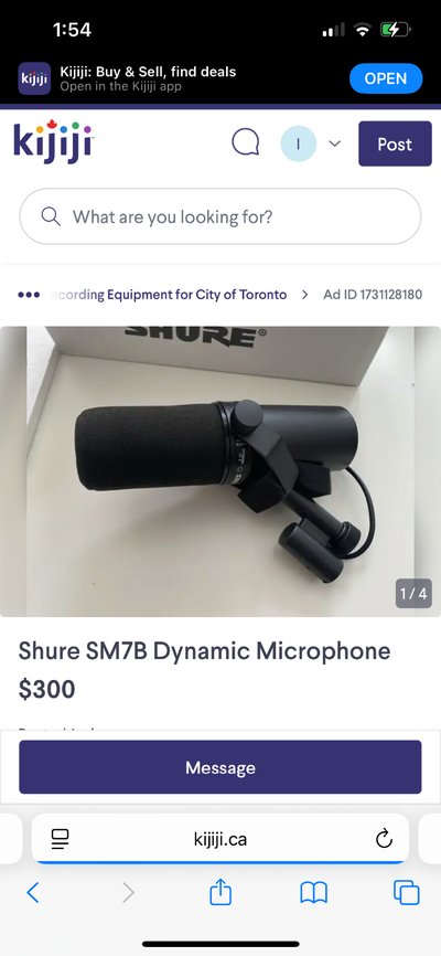 Be careful of FAKE Shure Sm7b Microphones, View more