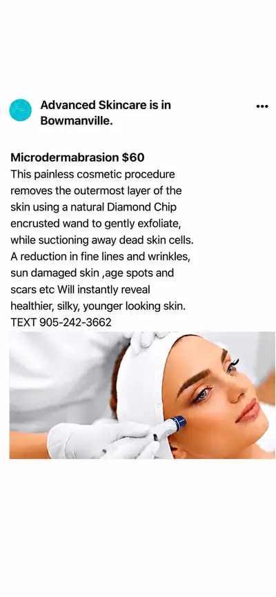 Advanced Skincare Microdermabrasion, View more