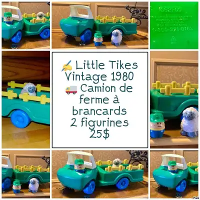État : D’occasion - comme neuf / 2 ans+ Comme cadeau d’anniversaire Camion de ferme et 2 figurines L...