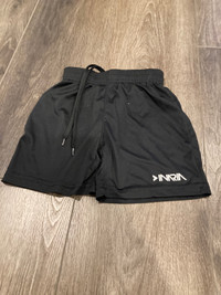 Black sports shorts (size 4-6)