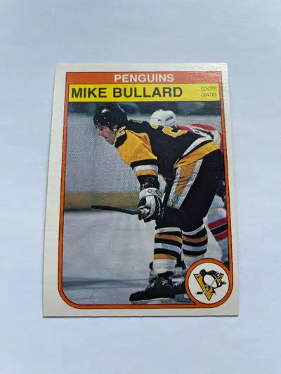 1982-83 O-Pee-Chee Mike Bullard carte recrue #264 Penguins, View more