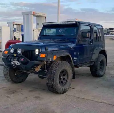 2003 Jeep TJ. Runs and drives like new. 5 speed manual transmition with the 4 liter inline 6. -Has a...
