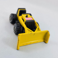 Tonka Plow Truck Yellow Black Metal Plastic Vintage Small Read