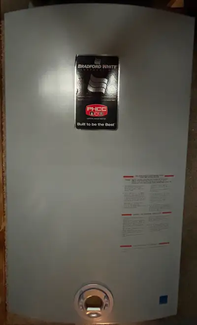 BRAND New, never used, never assembled, still in box, BRADFORD WHITE Product # RTG 199 HEX 199 000 B...