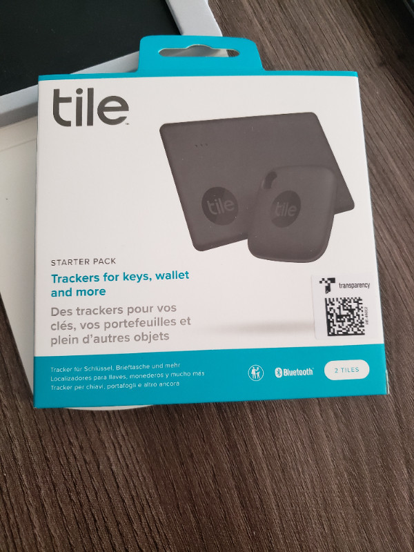 TILE 2-pack Bluetooth Wallet & Key Finder - iOS and Android in General Electronics in Calgary - Image 2