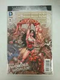 Teen Titans #18 DC Comics May 2016 BATMAN VS SUPERMAN VF/NM.