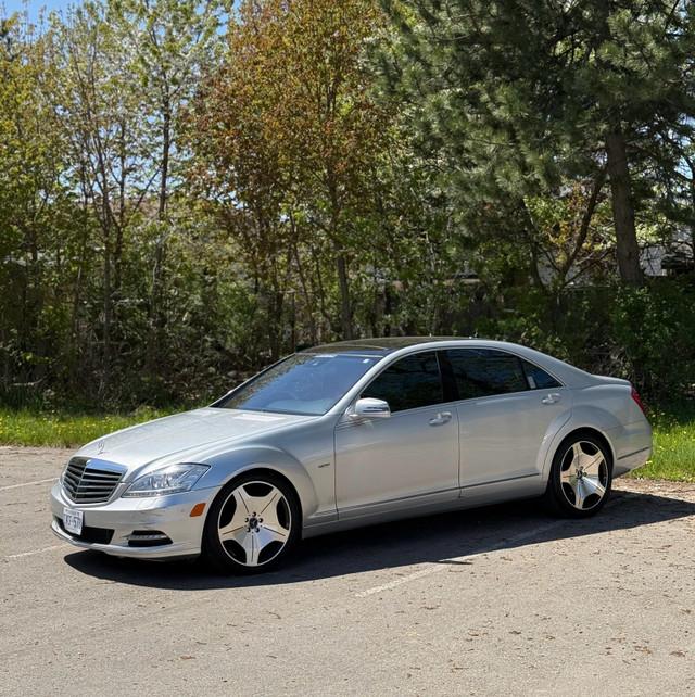 2012 Mercedes S550 4Matic LWB- V8 - 20” Monoblock  rims in Cars & Trucks in Oakville / Halton Region - Image 4