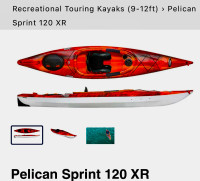 Kayak Pelican Sprint 120 XR