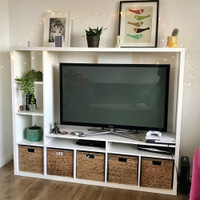 IKEA EXPEDIT / LAPPLAND TV Shelving Unit