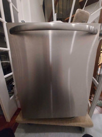 GE Profile stainless steel dishwasher