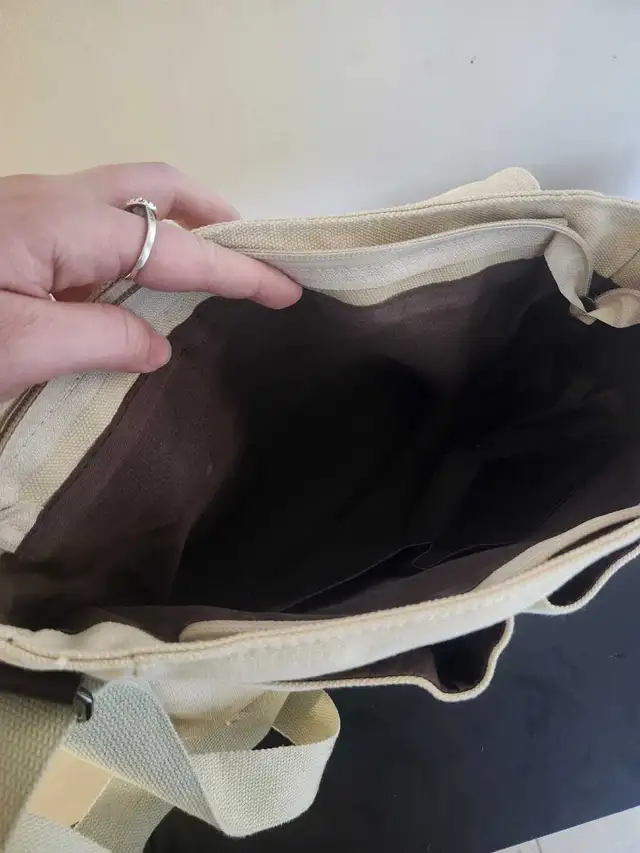 New totoro book bag beige  in Women's - Bags & Wallets in Kitchener / Waterloo - Image 5