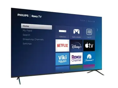 PHILIPS 75" 4K ROKU SMART TV, View more