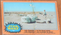 1977 O-Pee Chee Star Wars Luke Skywalker On The Desert Planet 14