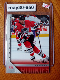 2005-06 Upper Deck #457 Thomas VANEK RC Young Guns