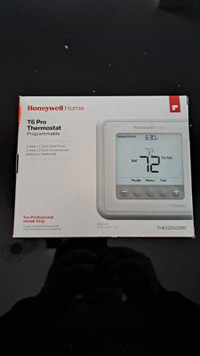 Honeywell Thermostat and kidde CO detector