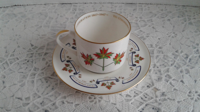 Vintage 1967 Centennial Cup and Saucer --Ansley in Arts & Collectibles in New Glasgow - Image 4